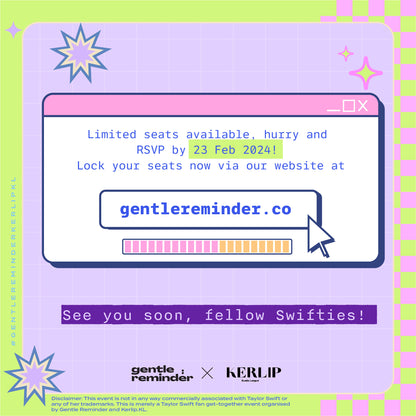 Gentle Reminder x Kerlip.KL Friendship Bracelet Workshop w BFF or "Lover"